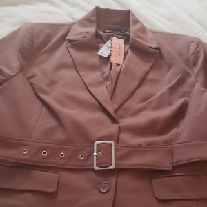 NWT NY&CO belted jacket